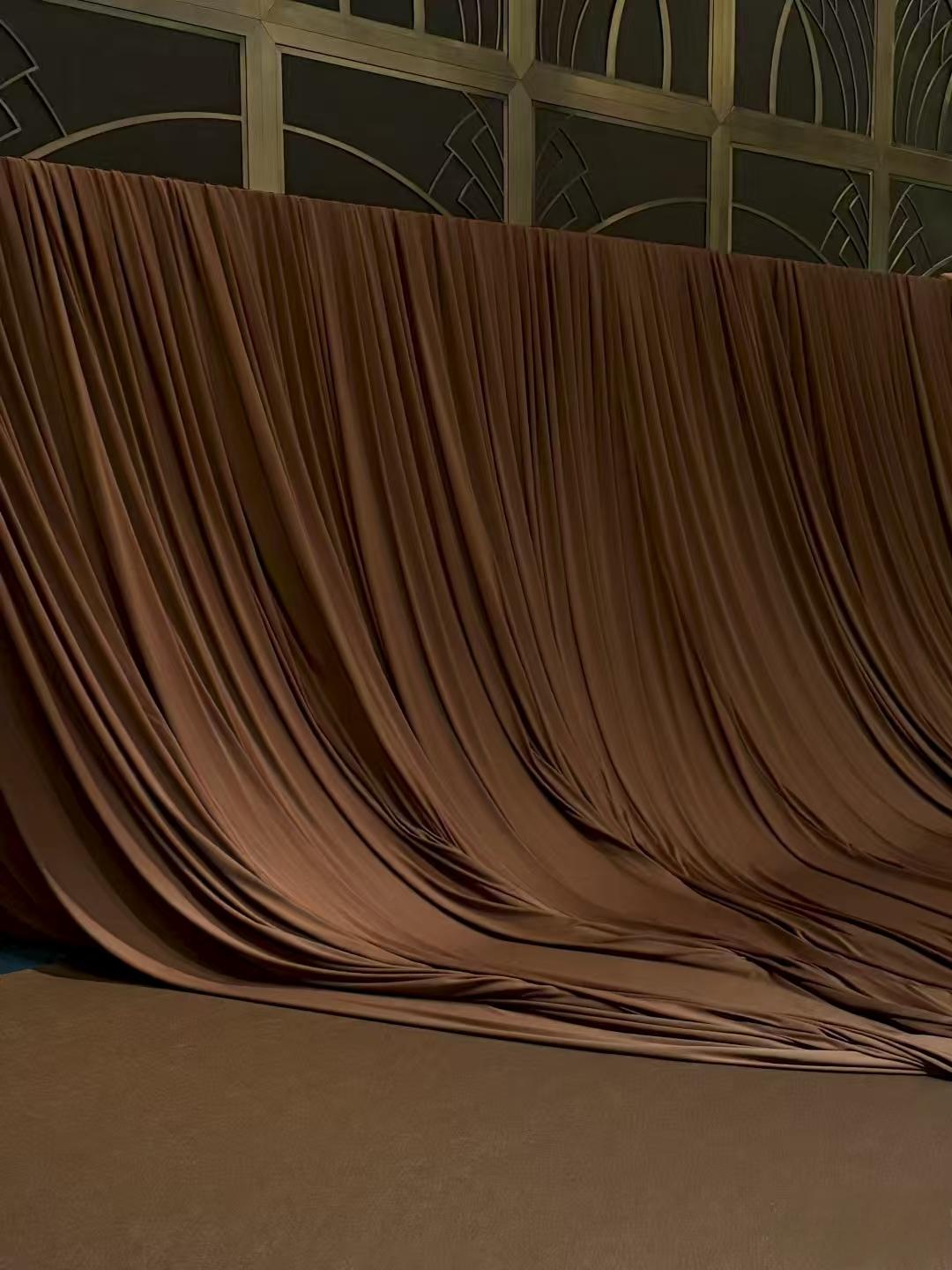 Milky-Silk Matte Stretch Drape