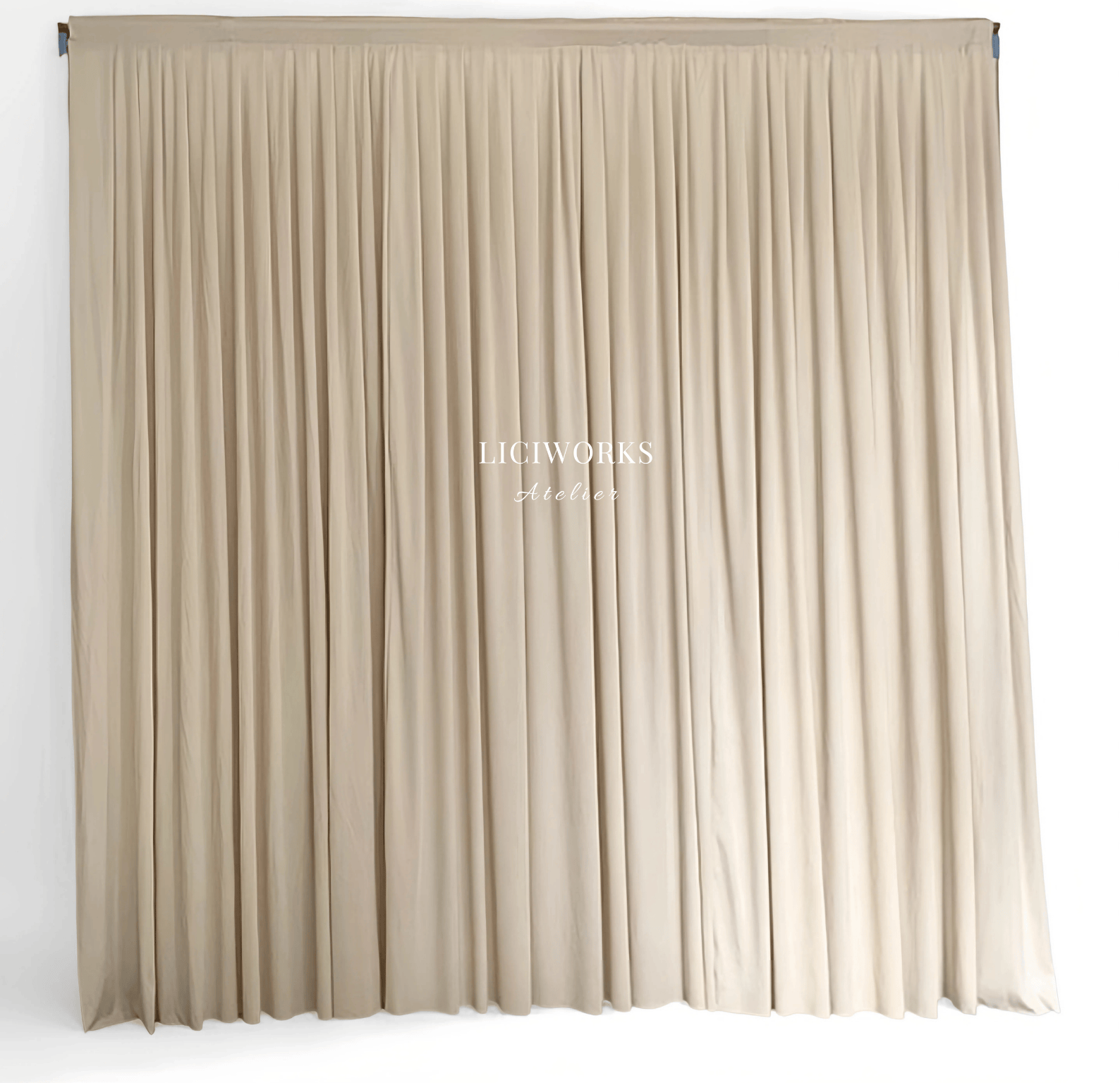 Milky-Silk Matte Stretch Drape