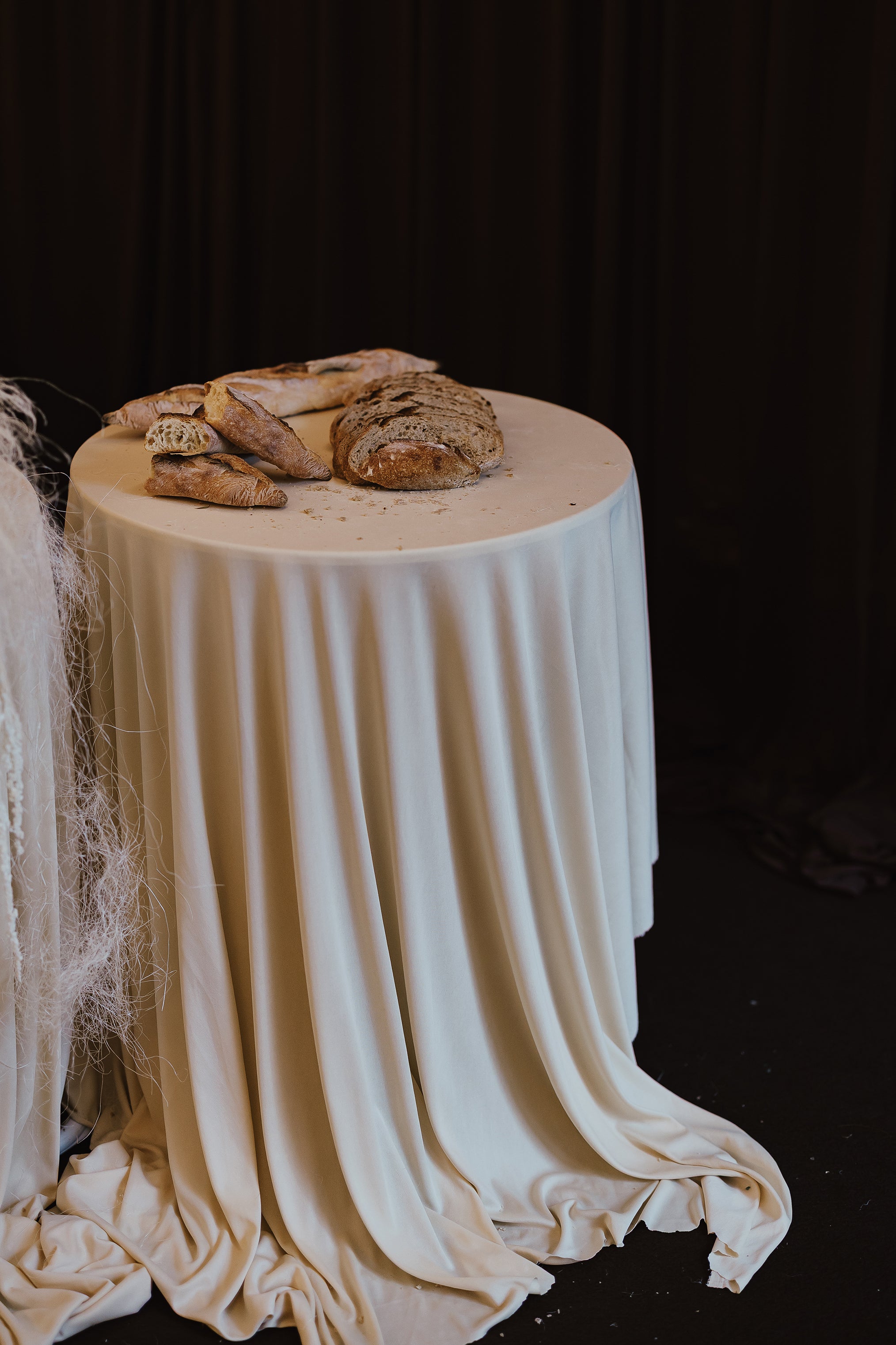 Milky-Silk Matte Stretch Drape